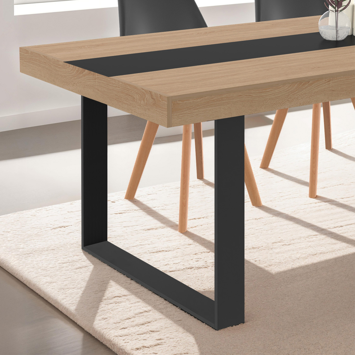 Pieds De Table Carr Pas Chers Style Industriel Lot De Id Market