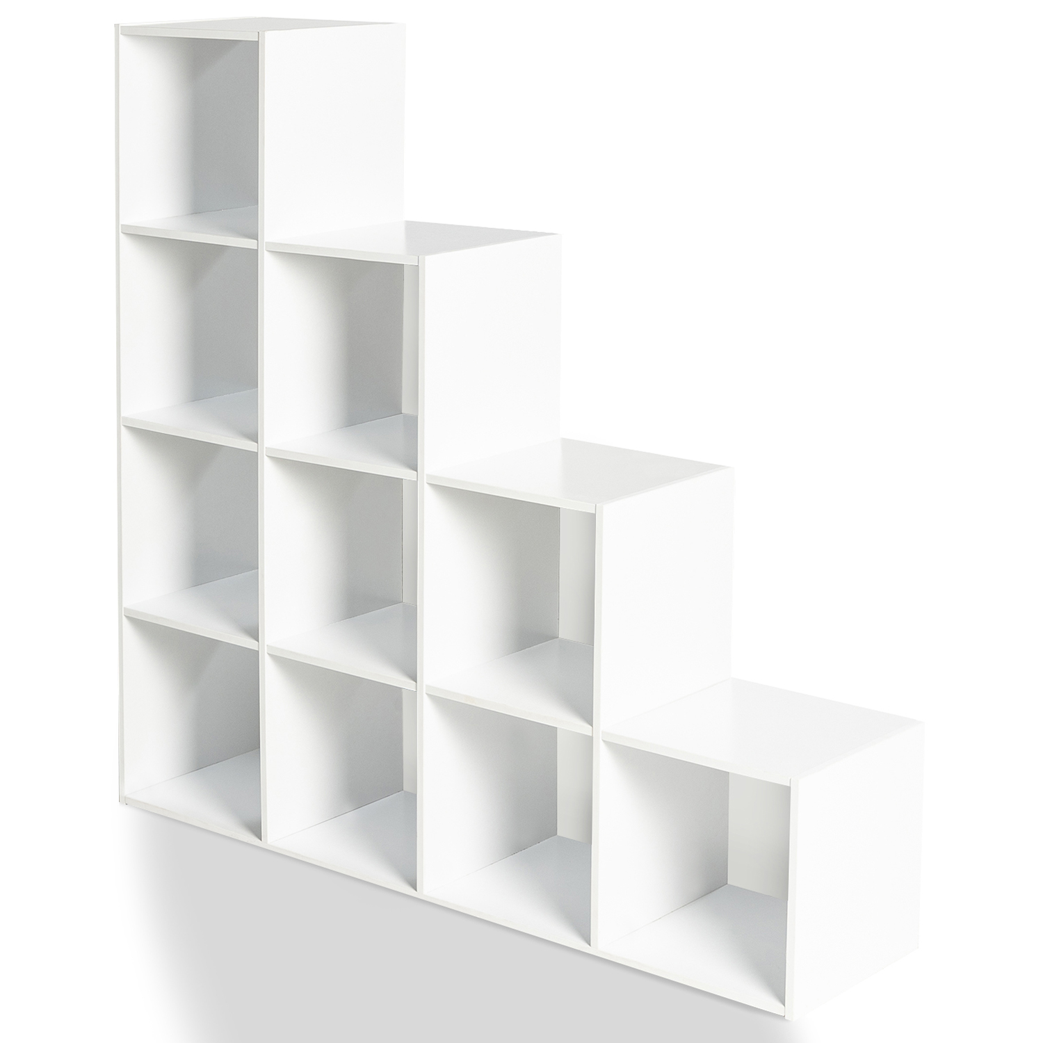 Cube de Rangement Escalier blanc