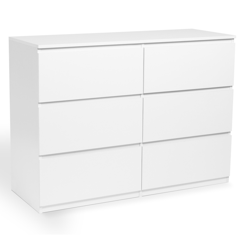 ALEX Caisson à tiroir-classeur, blanc, 36x70 cm (141/8x271/2