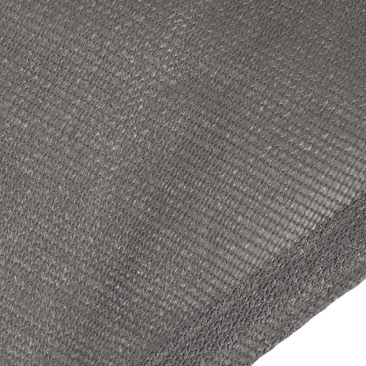 Vela de sombra rectangular gris de alta densidad 3x4 m | ID Market