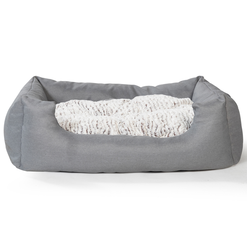 Coussin Rembourre Pour Chien 80 X 60 Cm Reversible Cocooning