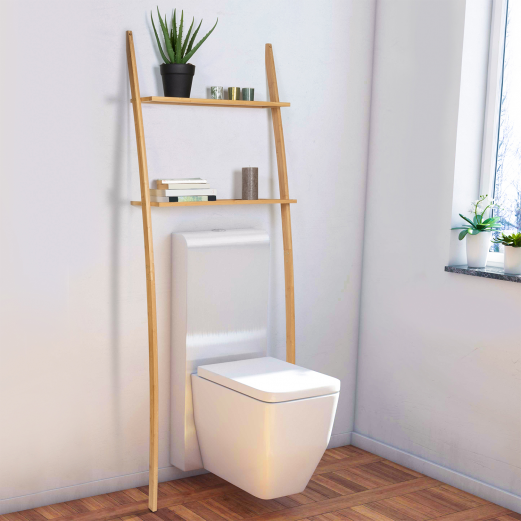 Tabouret de toilette pour adulte – Facile, pratique et rapide à vider,  adapté aux