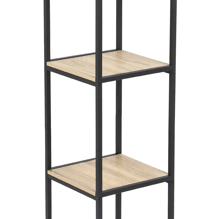 Etagère 4 niveaux DETROIT design industriel 150 CM