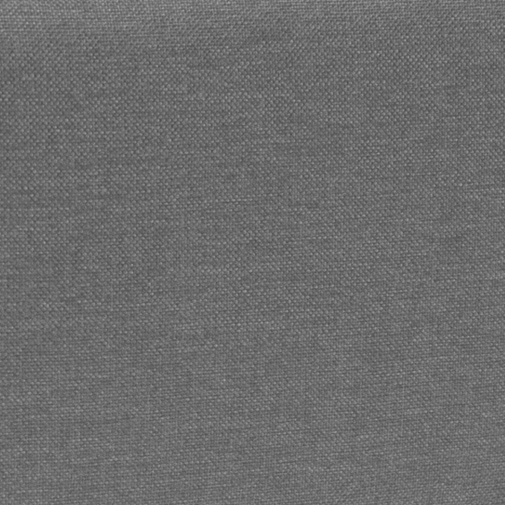 Lit double scandinave BALTA 140 x 190 CM tissu gris clair