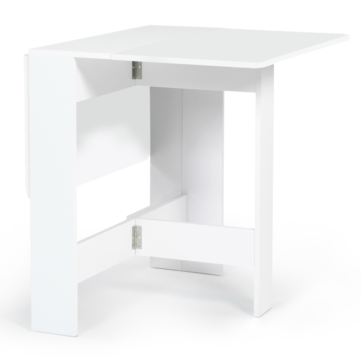 Mesa plegable de madera blanca barata - EDI | ID Market