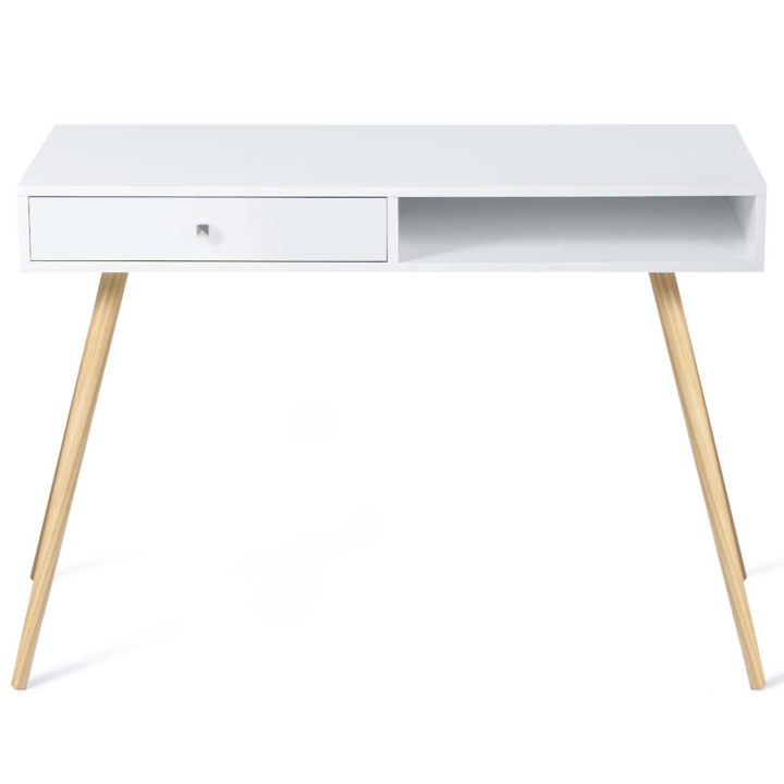 Bureau scandinave EFFIE bois blanc