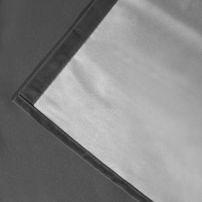 Lot de 2 rideaux occultant thermique blanc 140 x 260 cm - Blanc