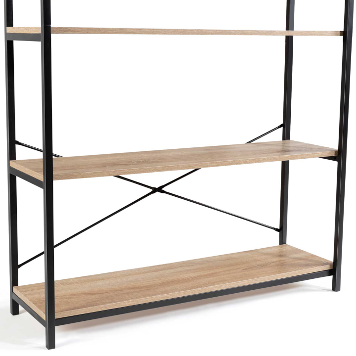 Etagère XL 5 niveaux DETROIT design industriel 170 cm