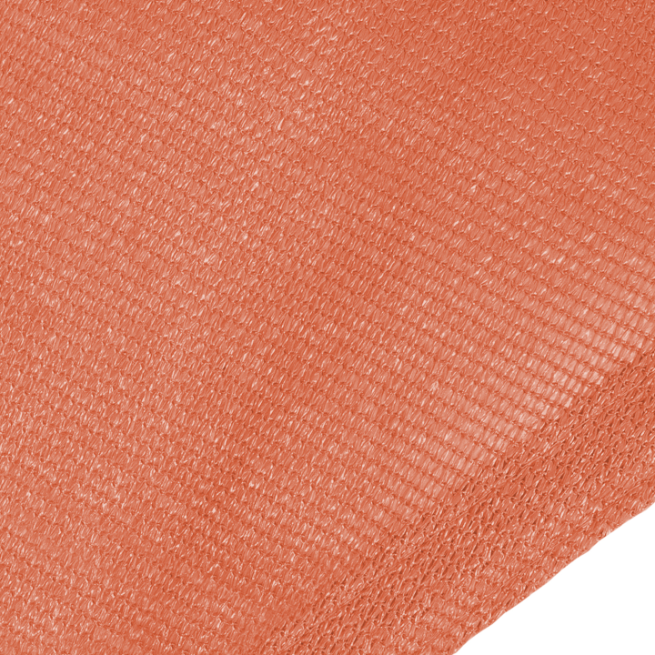 Voile d'ombrage rectangulaire 4x6 M terracotta