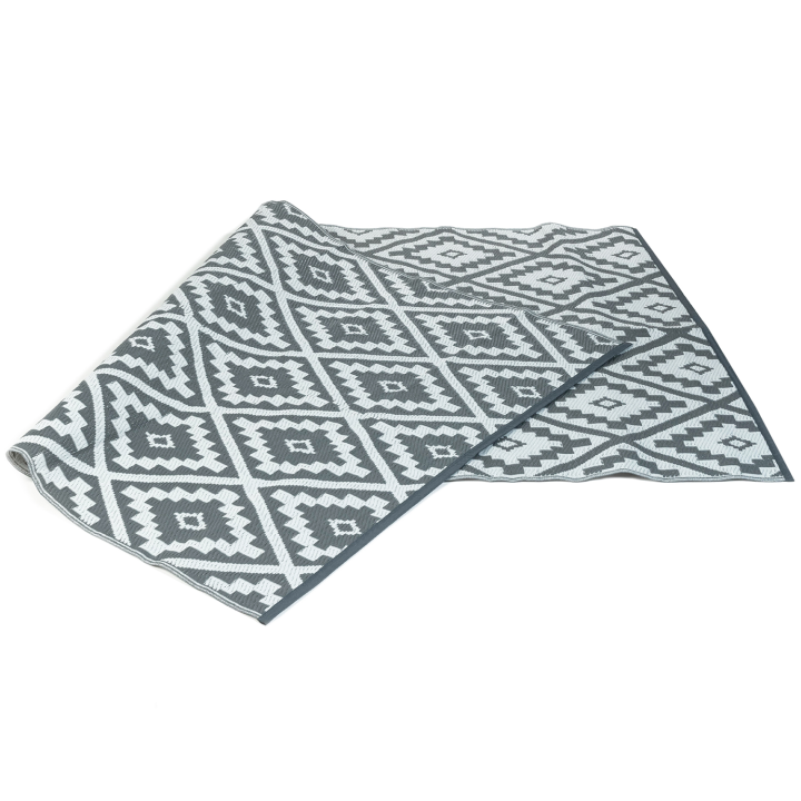 Tapis extérieur BAHAMAS gris 270 x 370 CM