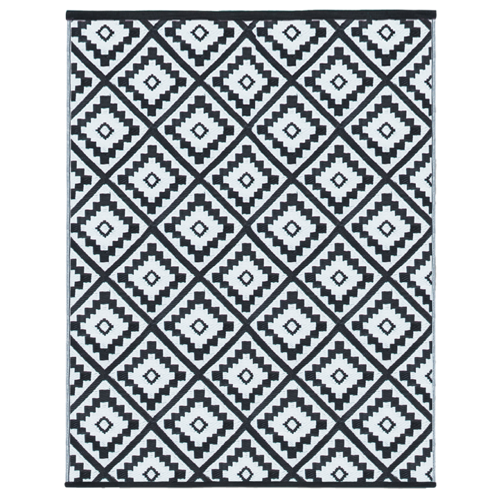 Tapis extérieur BAHAMAS noir 160 x 260 CM