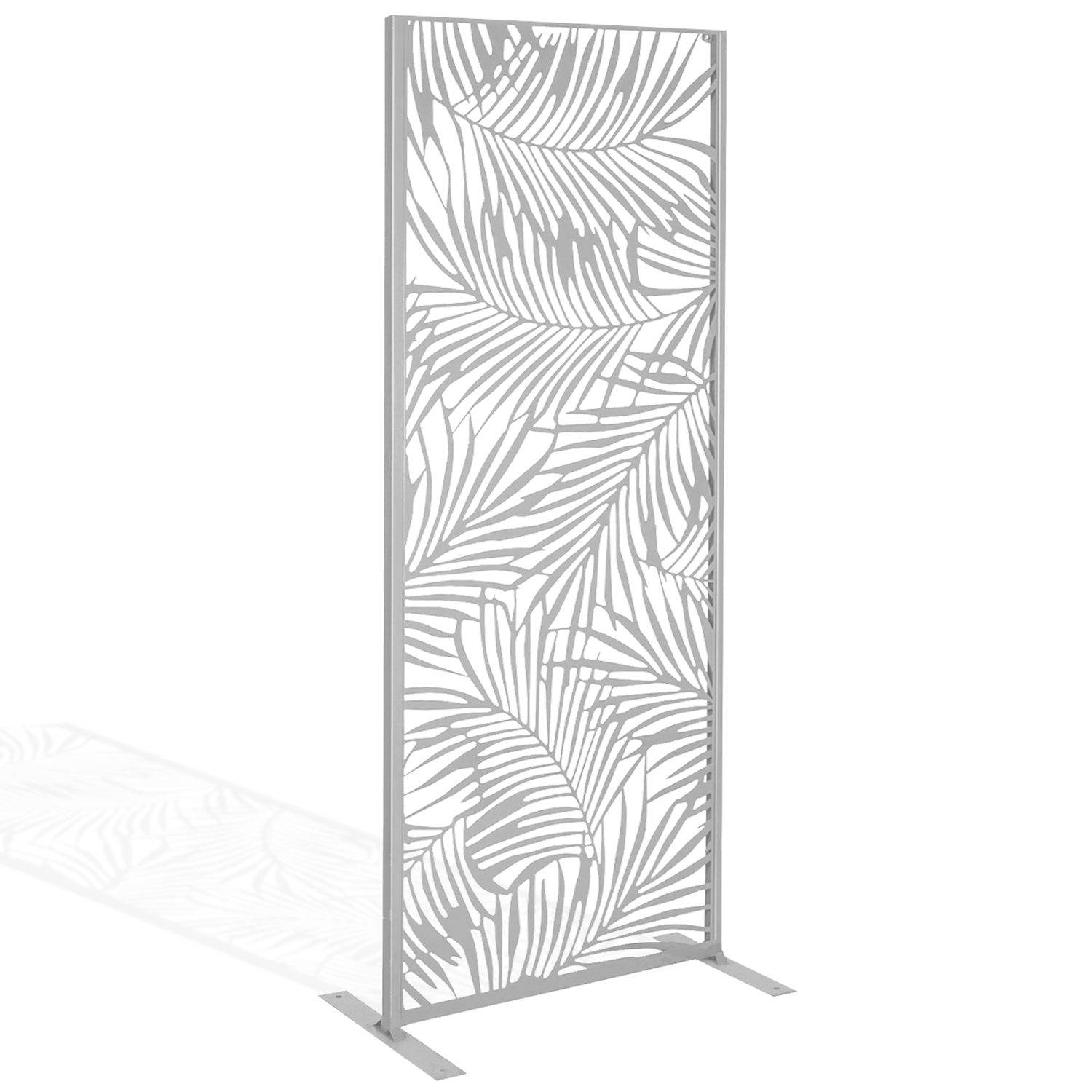 Panneaux muraux PVC- 40x62cm - Tongue and Groove - ciment clair-Palram