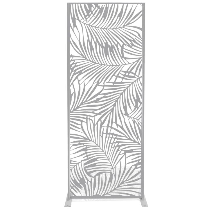 Panel decorativo universal 150 x 50 CM PALM gris claro