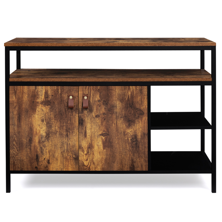 Buffet bas 2 portes 100 cm CHICAGO design industriel