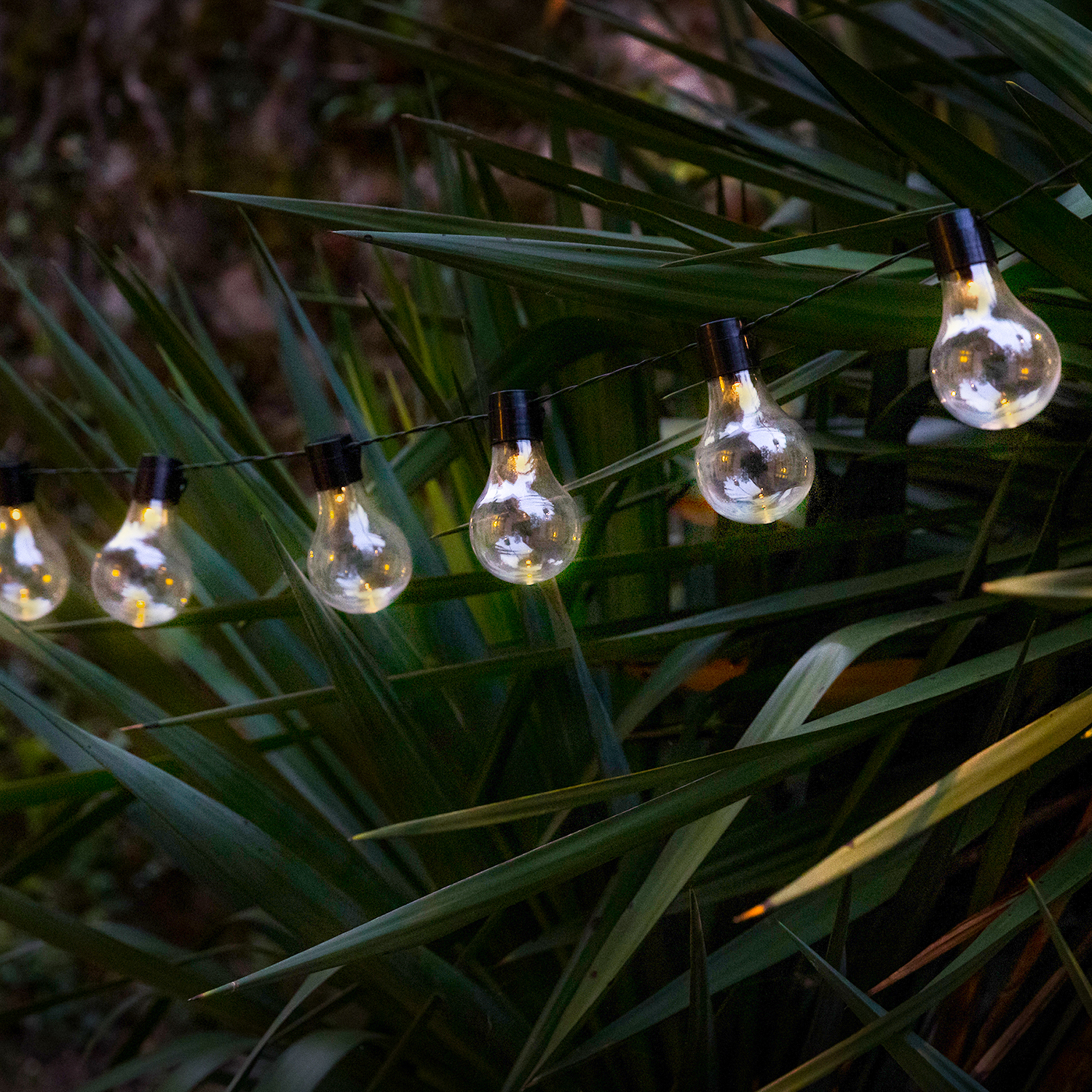 Guirlande lumineuse guinguette solaire 30 LED