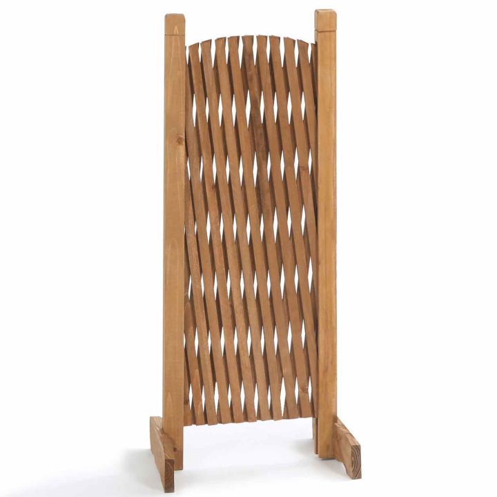 Barrière extensible bois treillis 30 à 150 cm