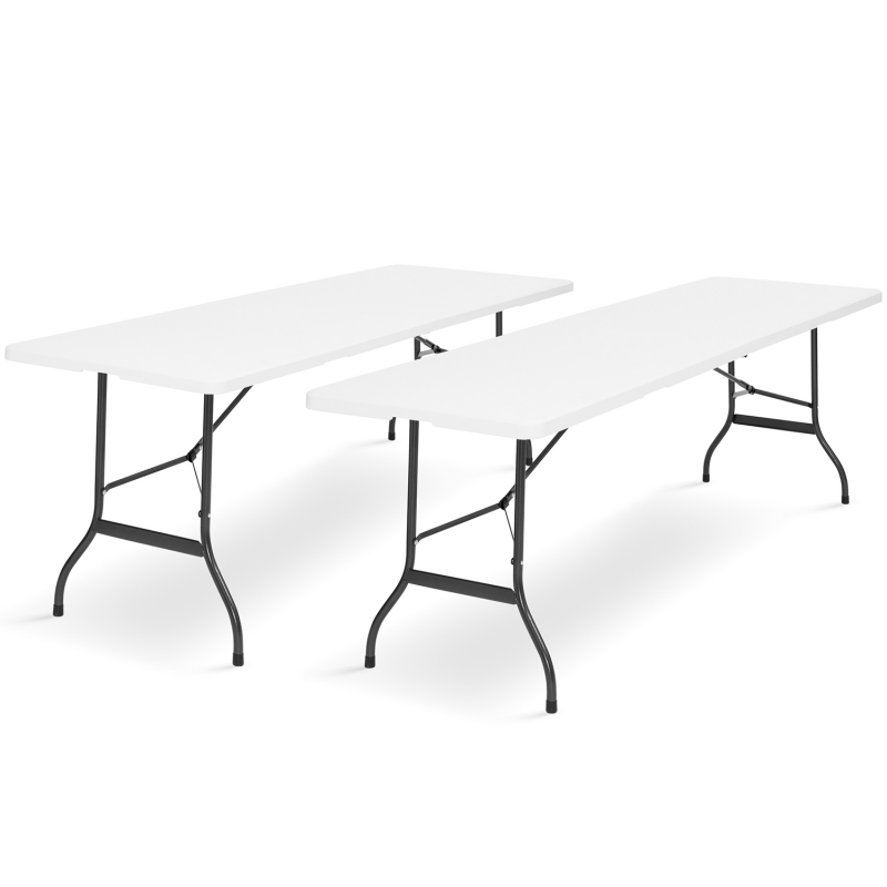 Table pliante blanche pour réception