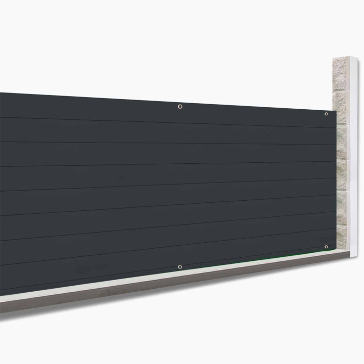 Panel efecto valla blackout 1,5 x 10 M 160 gr/m² | ID Market