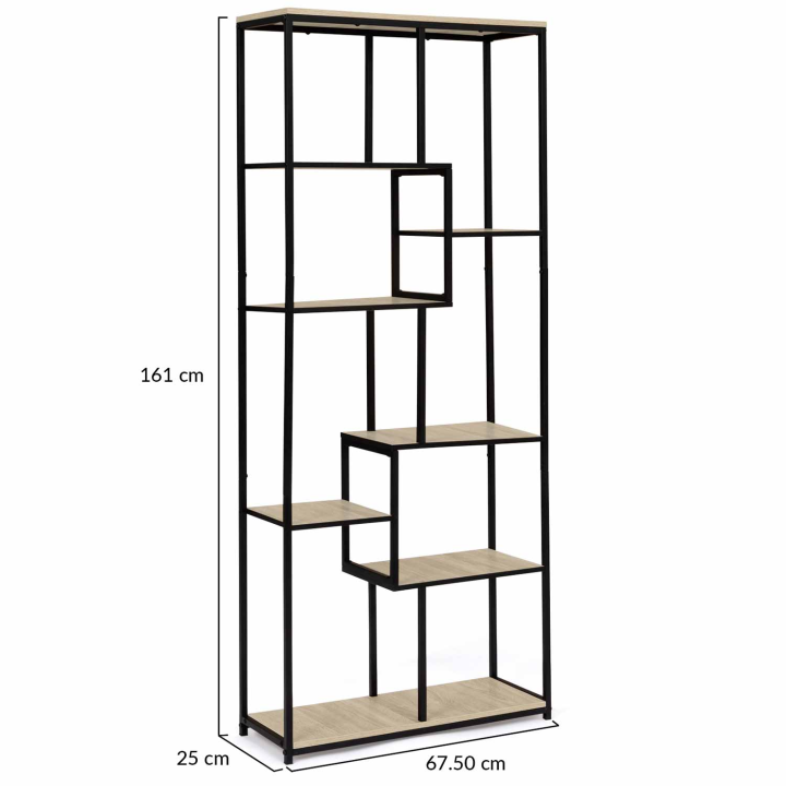 Estantería industrial de 6 niveles 161 cm - DETROIT | ID Market