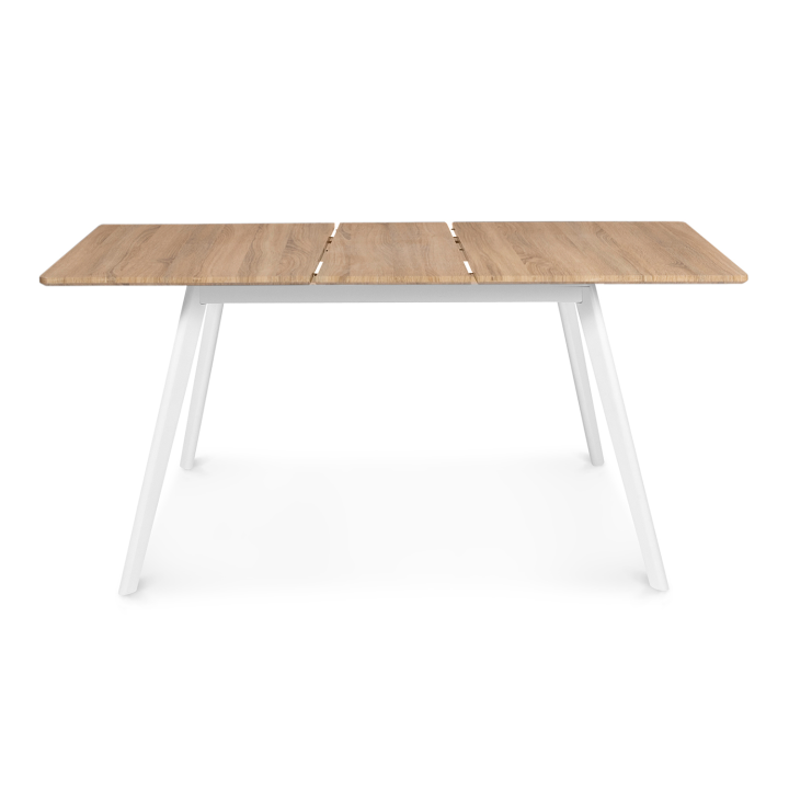 Mesa de madera extensible escandinava para 6 personas | ID Market