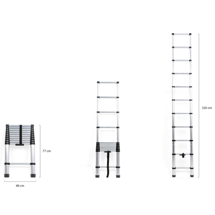 Echelle téléscopique 3m20