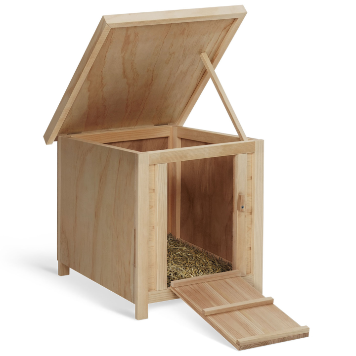 Pondoir pour poules 3 emplacement en bois avec fond