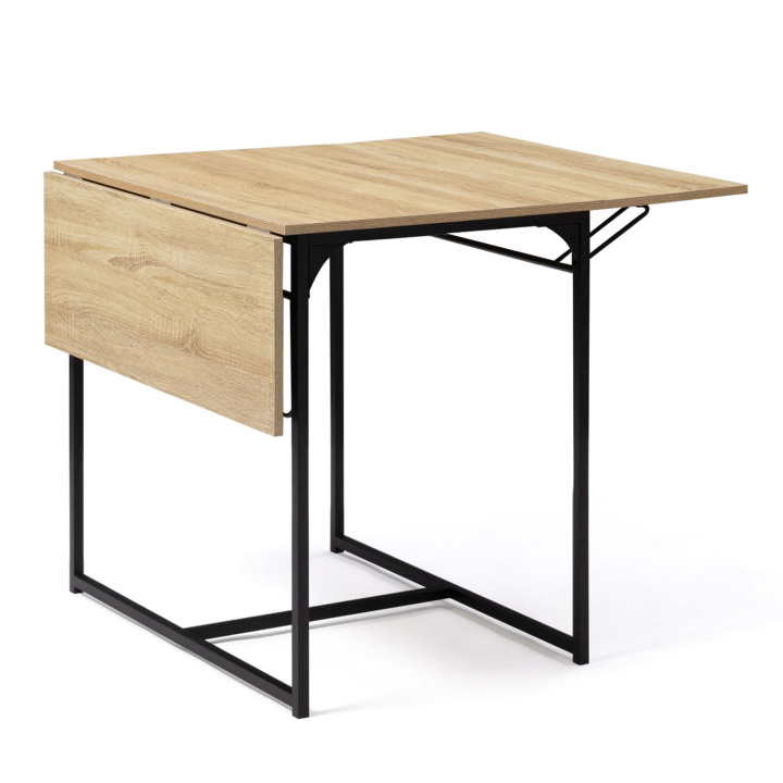 Mesa de comedor industrial extensible 2-4 personas - DETROIT | ID Market