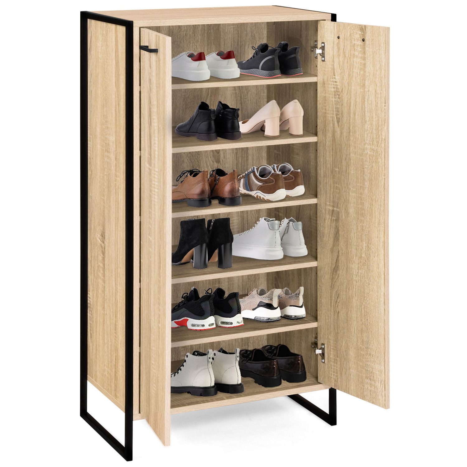 Armoire à Chaussures Beige avec 2 Portes MARTHA