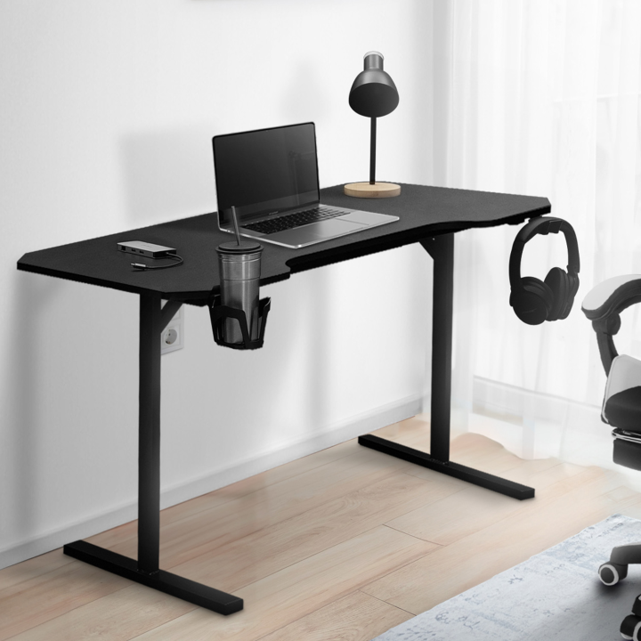 Bureau gamer ALEXIS  - bureau de gaming droit 120 cm