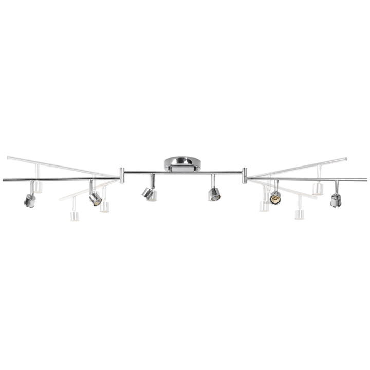 Cheap 6 spot silver ceiling light | ID Market