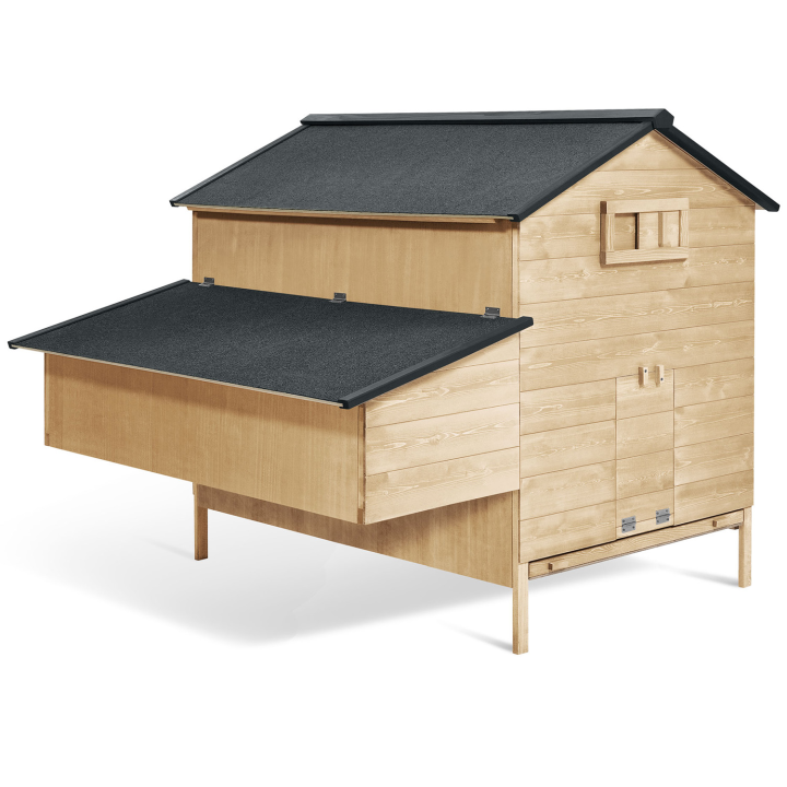 Poulailler chalet XXL avec pondoir en bois