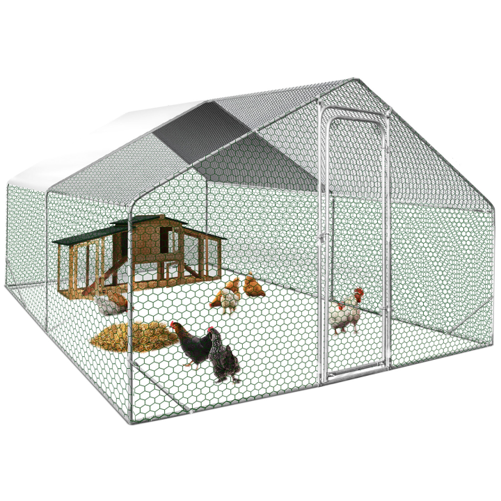 Gallinero exterior, corral para pollos | ID Market