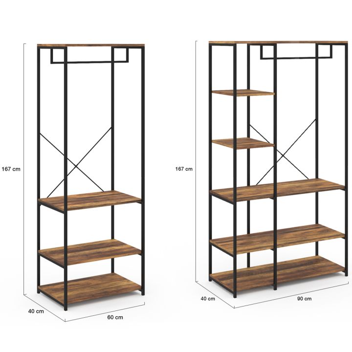 Gran vestidor modular industrial XXL - HAWKINS | ID Market