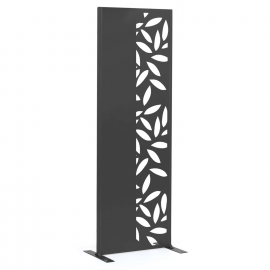 Panneau décoratif universel 150 x 50 cm MEDELLIN gris semi ajouré sur le côté