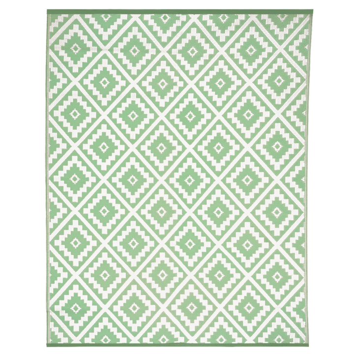 Tapis extérieur BAHAMAS vert sauge 180 x 280 CM