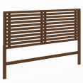 Tête de lit en latte AVA 160 CM bois vieilli