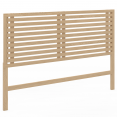 Tête de lit en latte AVA 160 CM bois clair