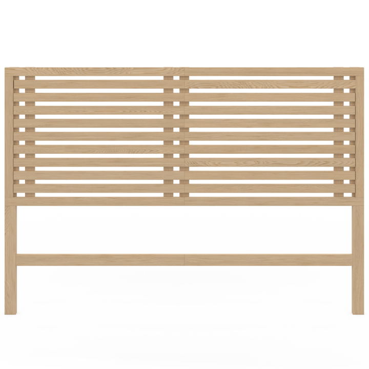 Tête de lit en latte AVA 160 CM bois clair