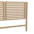 Tête de lit en latte AVA 160 CM bois clair