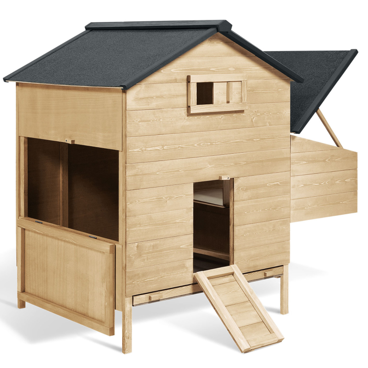 Poulailler chalet XL avec pondoir en bois