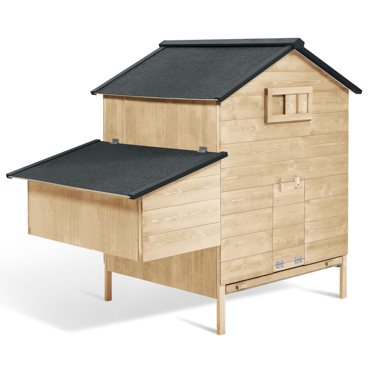 Poulailler chalet XL avec pondoir en bois