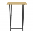 Lot de 2 tables d'appoint pliantes DETROIT design industriel