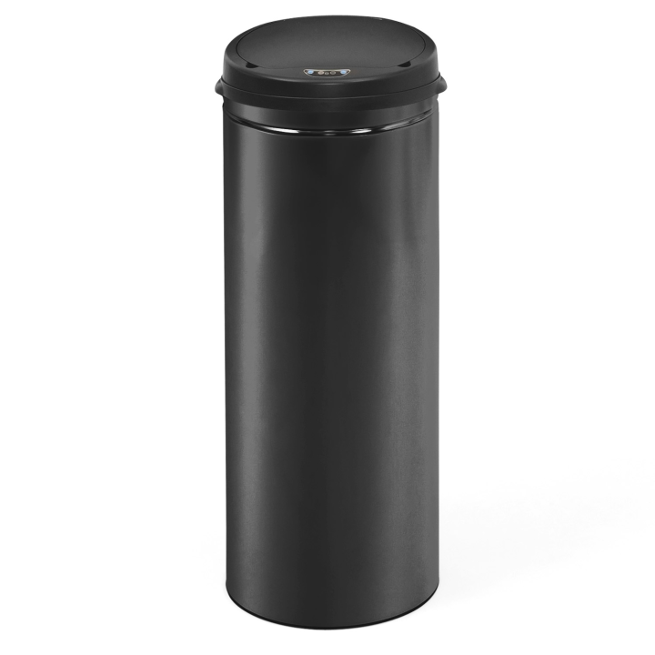 Poubelle de cuisine automatique 50L noir capteur de mouvement sans contact