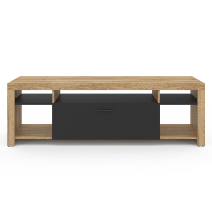 Armario madera y negro 140cm - MALO | ID Market