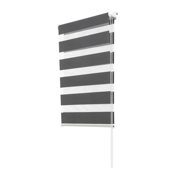 STORE ENROULEUR JOUR/NUIT ZEBRA 50X150CM GRIS