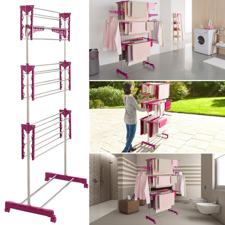 Secadora barata de acero inoxidable de 3 niveles | ID Market