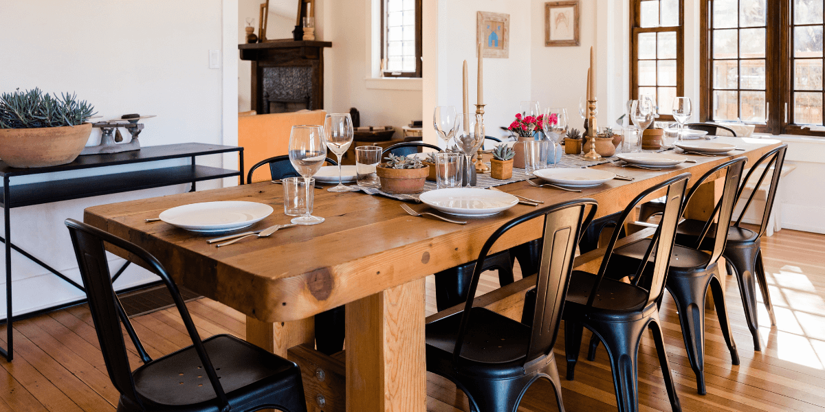 Quel espace prévoir pour circuler autour d’une table ?