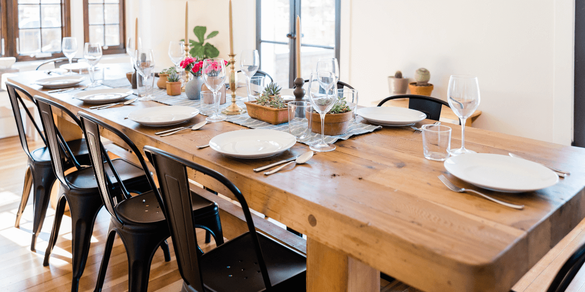 Je kersttafel versieren